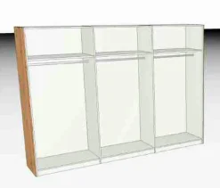 Schwebetürenschrank Miami 307 x 220 cm