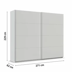 Schwebetürenschrank Qaudra 271 x 229 cm