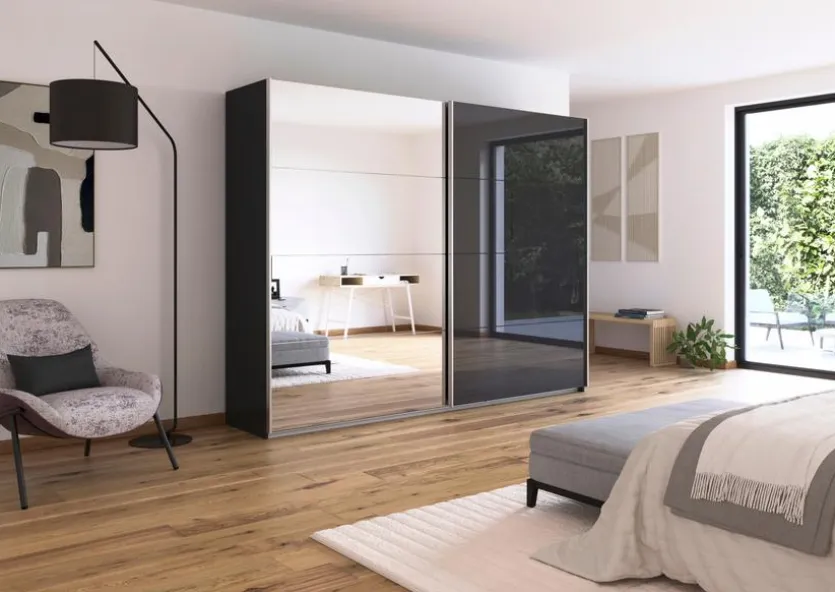 Schwebetürenschrank Quadra 271 x 210 cm