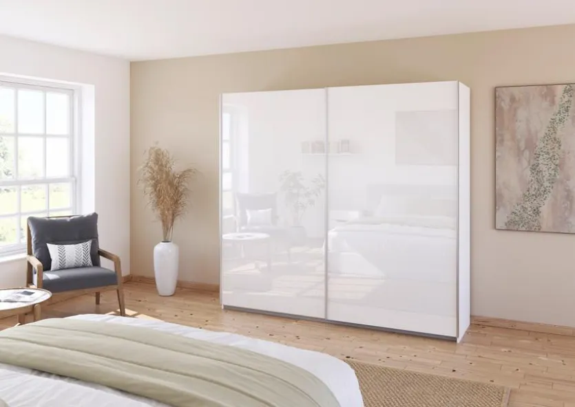 Schwebetürenschrank Quadra 225 x 210 cm