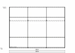 Schwebetürenschrank Scale 300 x 223 cm