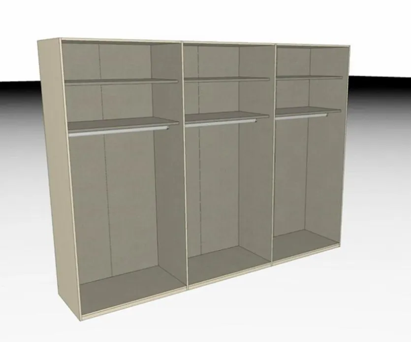 Schwebetürenschrank Scale 301 x 223 cm