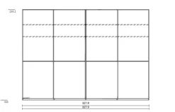 Schwebetürenschrank Shanghai 2 330 x 236 cm
