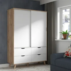 Schwebetürenschrank Vankka 139 x 202 cm