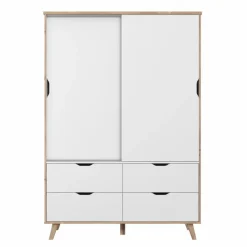 Schwebetürenschrank Vankka 139 x 202 cm
