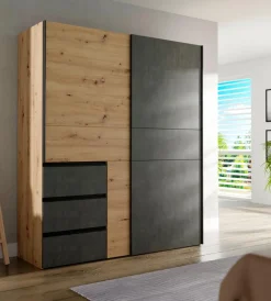 Schwebetürenschrank Winn2 170 x 200 cm