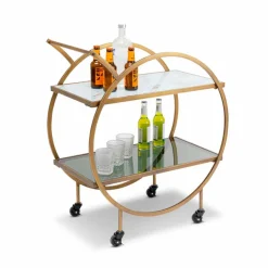 Servierwagen Loft Brass 84824