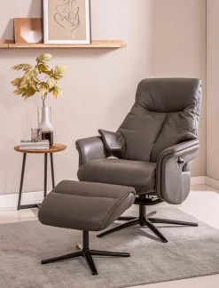 Sessel mit Hocker Alata