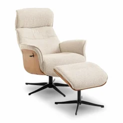 Sessel mit Hocker Corte