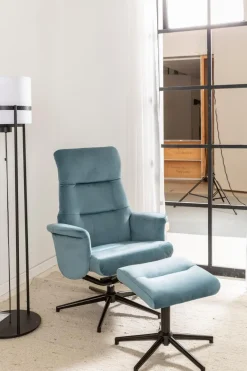 Sessel mit Hocker Mals