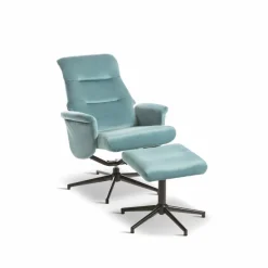 Sessel mit Hocker Mals