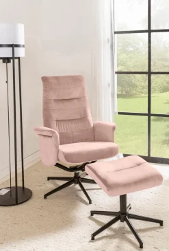 Sessel mit Hocker Moena