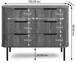 Sideboard Bronx 4484