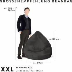 Sitzsack Beanbag Alfa XXL