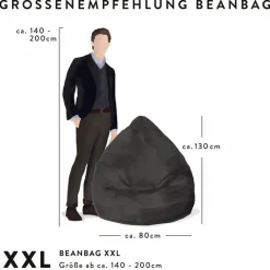 Sitzsack Beanbag Brava XXL