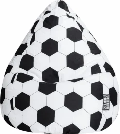 Sitzsack Beanbag Fußball XL
