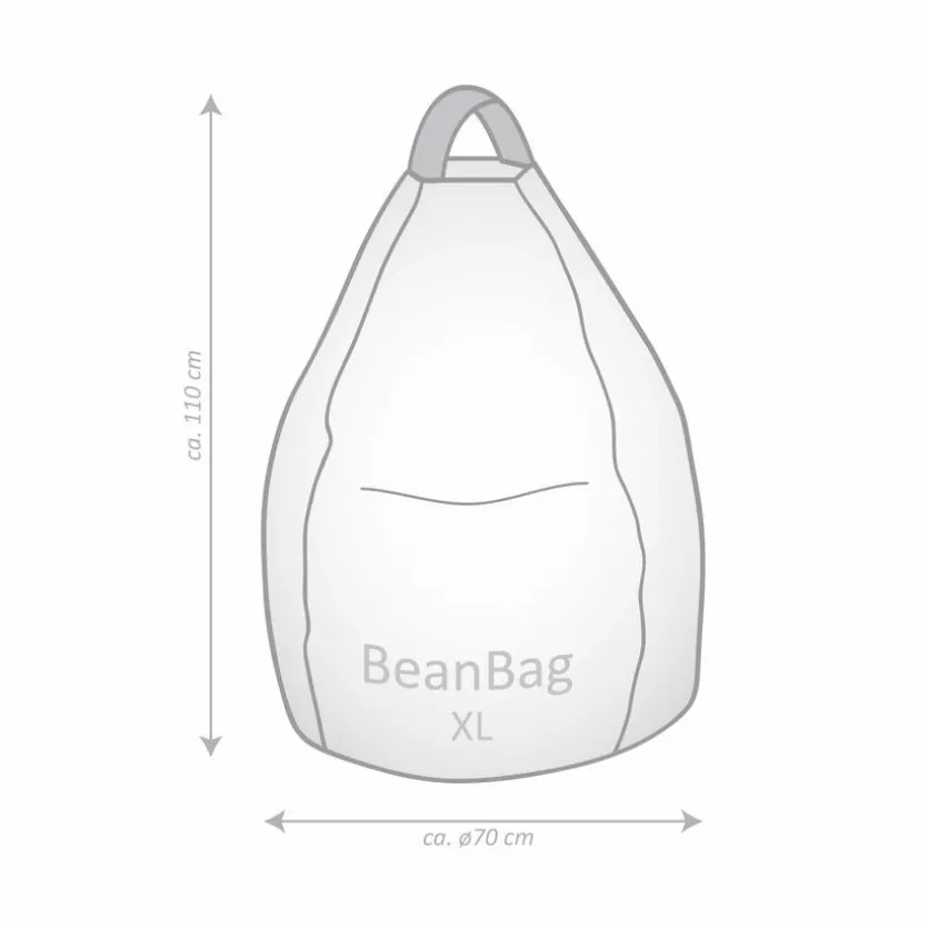 Sitzsack Beanbag Harlekin XL