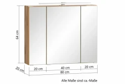 Spiegelschrank Monza