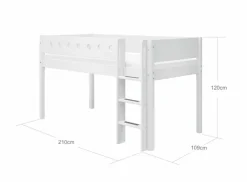 Spielbett White 90 x 200 cm