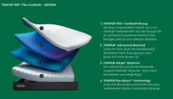 Tempur Pro® Matratze Medium CoolQuilt