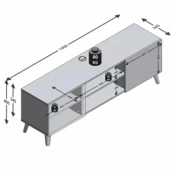 TV-Lowboard Brighton