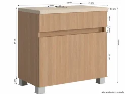 Waschbeckenunterschrank Rosario