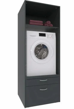 Waschmaschineneinbauschrank Multiraumkonzept