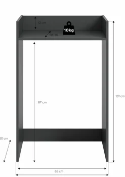 Waschmaschinenumbauschrank Lucca