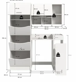 Waschmaschinenumbau-Set Lucca