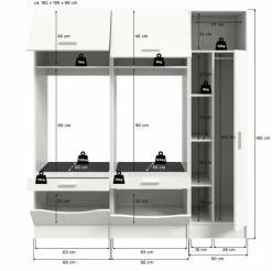 Waschmaschinenumbau-Set Lucca