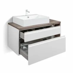 Waschtischkombination Alpha Lack