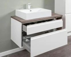 Waschtischkombination Alpha Lack