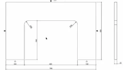 Waschtischplatte Quick 360