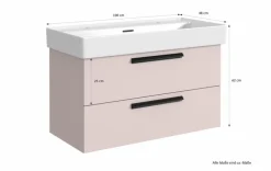 Waschtischunterschrank Lima