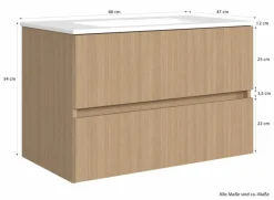 Waschtischunterschrank Rossario