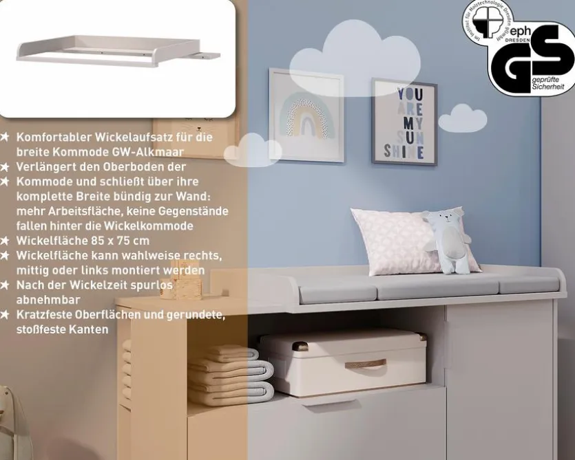 Wickelaufsatz Alkmaar