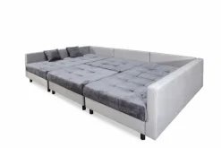 Wohnlandschaft mit Hocker Antonia