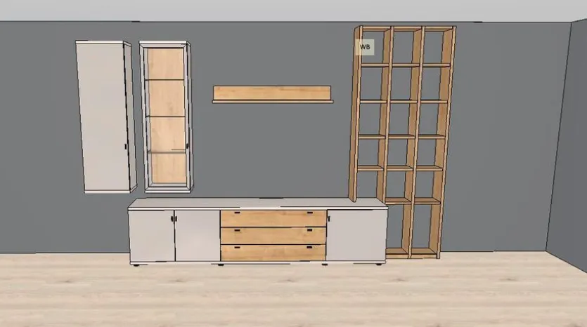 Wohnwand Kira-System