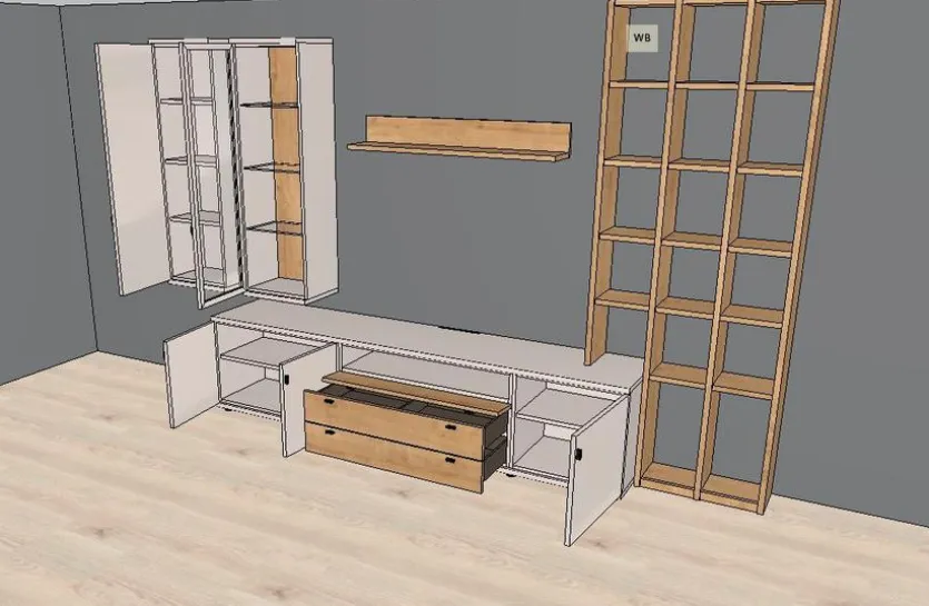 Wohnwand Kira-System