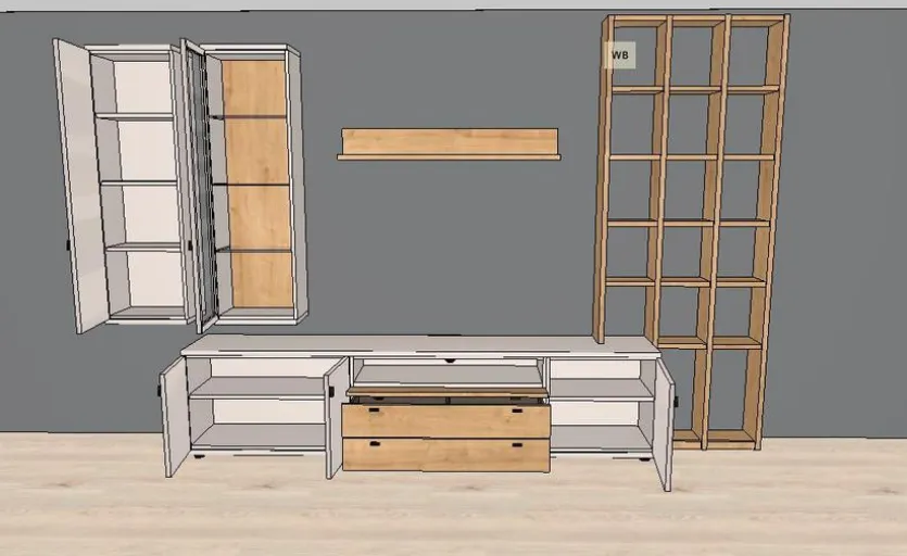 Wohnwand Kira-System