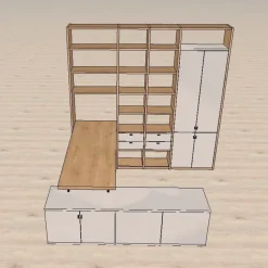 Wohnwand Kira-System