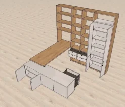 Wohnwand Kira-System