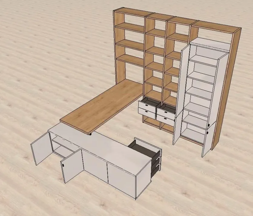 Wohnwand Kira-System