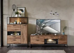 Wohnwand Manhattan 2tlg.